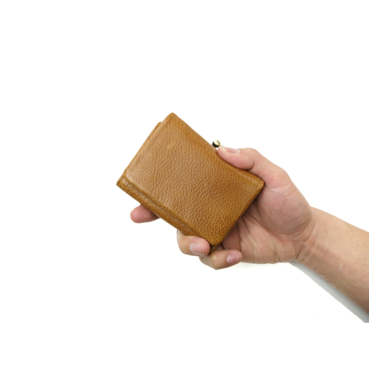 BAFU Leather - Buff Leather - Tri-fold Clasp Wallet LZKM782