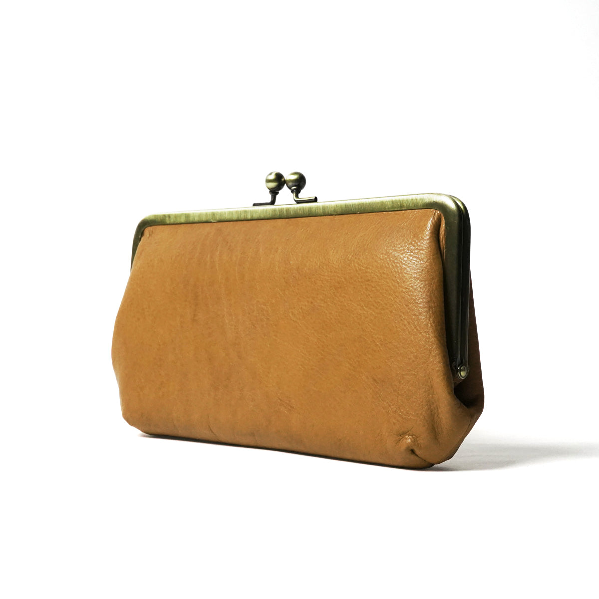 BAFU Leather - Buff Leather - Clasp Purse Long Wallet LZKM783