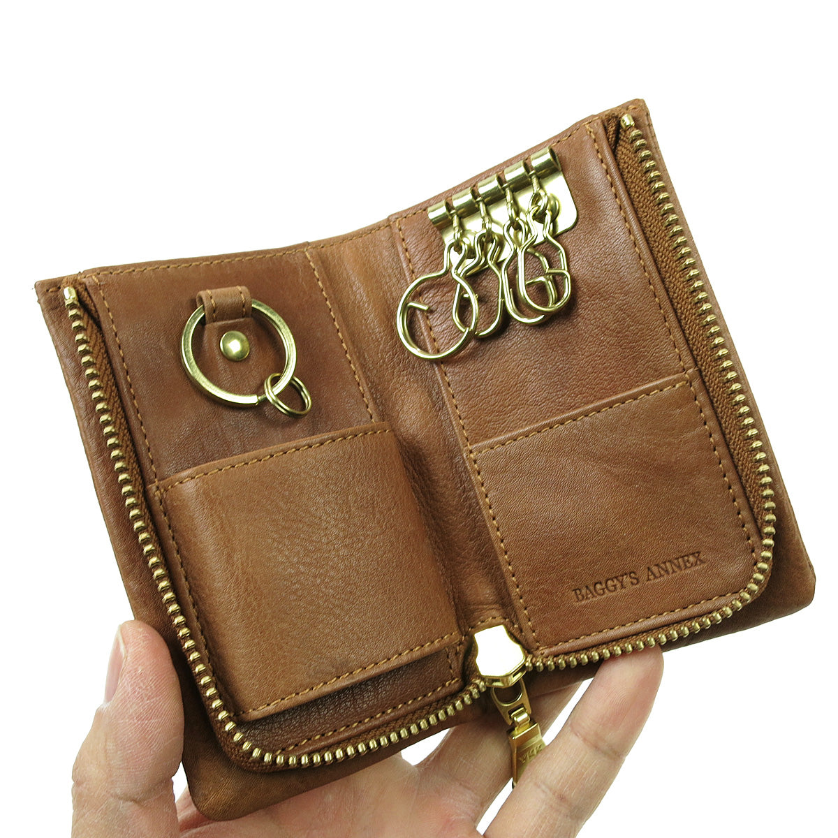 BAFU Leather Smart Key Compatible Key Case LZKM785