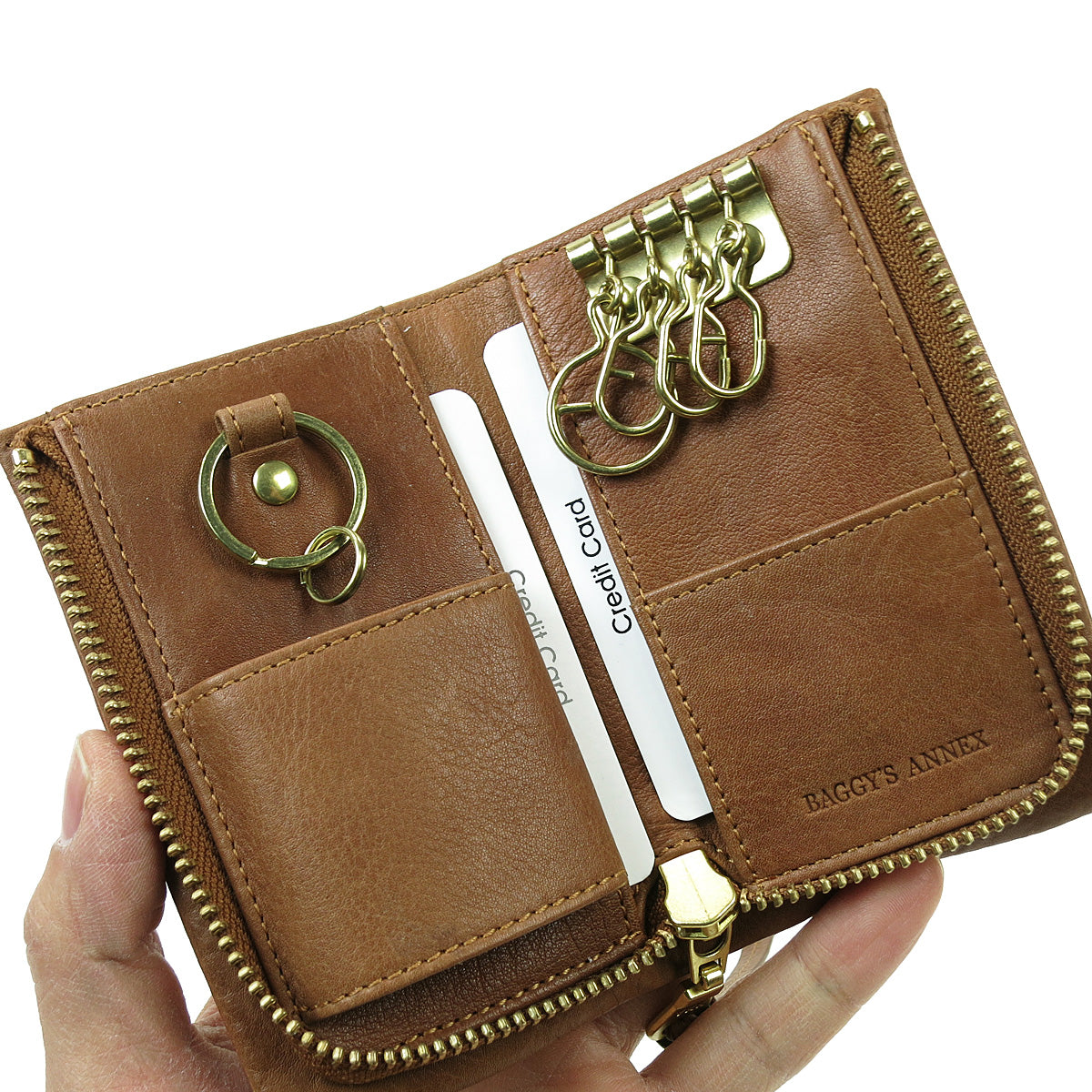 BAFU Leather Smart Key Compatible Key Case LZKM785