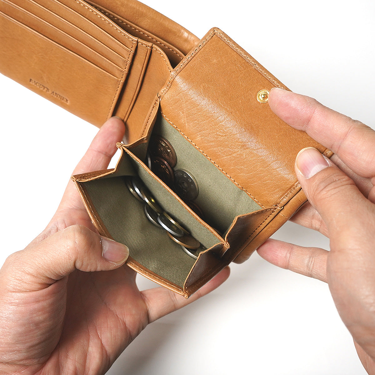BAFU Leather Bi-fold Wallet LZKM786
