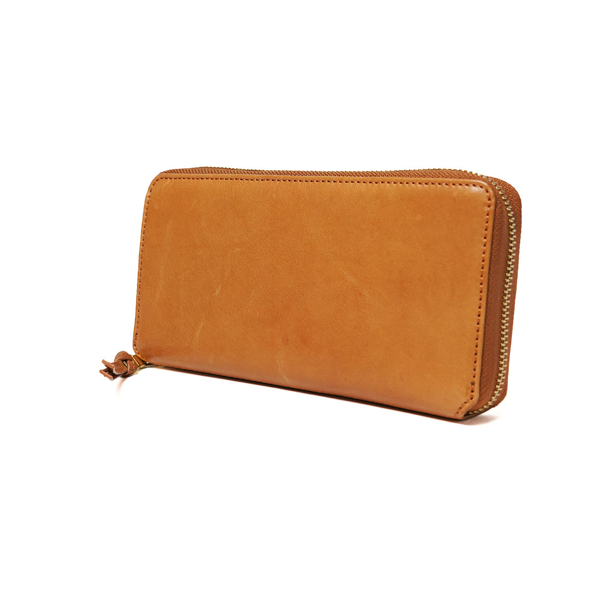 BAFU Leather -バフレザー- ジャバラ ラウンドファスナー長財布