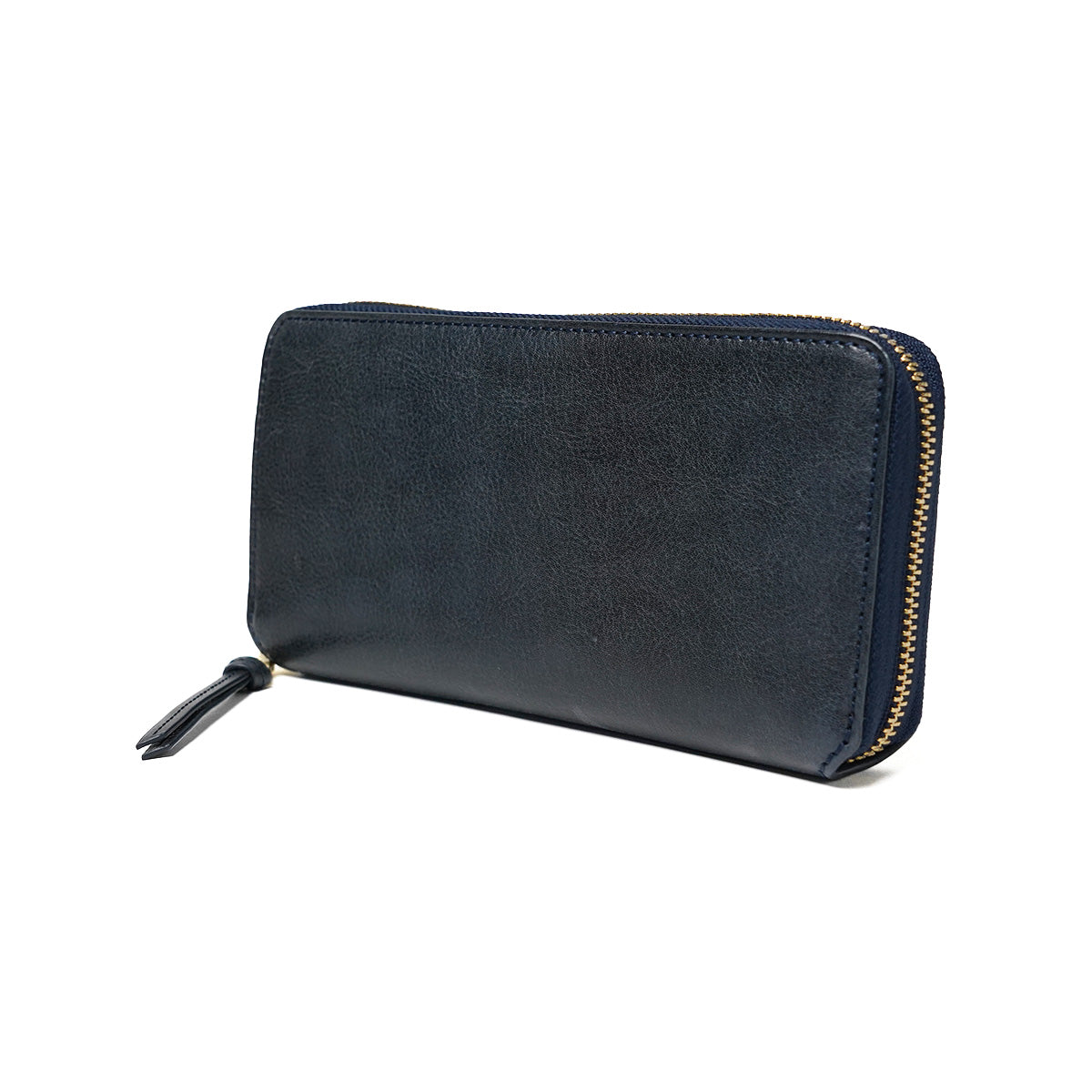 BAFU Leather - Buff Leather - Accordion Round Zipper Long Wallet LZKM787