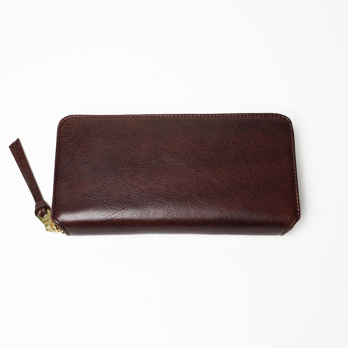 BAFU Leather - Buff Leather - Accordion Round Zipper Long Wallet LZKM787