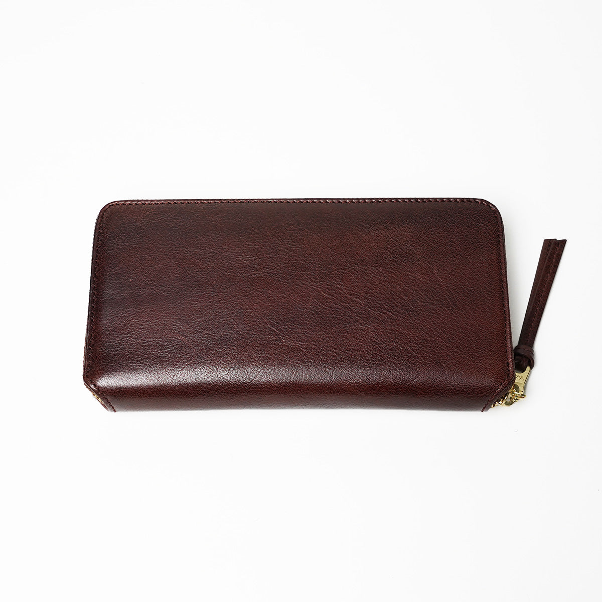 BAFU Leather - Buff Leather - Accordion Round Zipper Long Wallet LZKM787