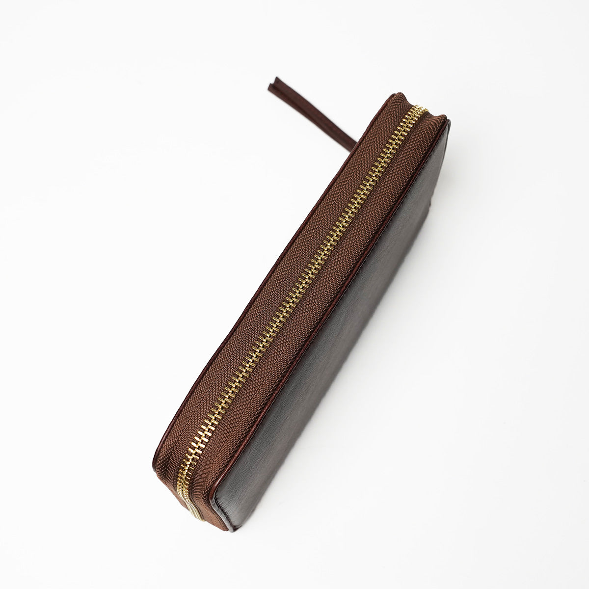 BAFU Leather - Buff Leather - Accordion Round Zipper Long Wallet LZKM787