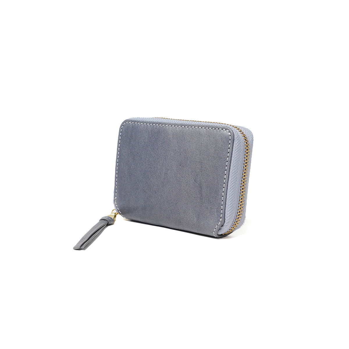 BAFU Leather - Buff Leather - Accordion Round Zipper Mini Wallet LZKM788