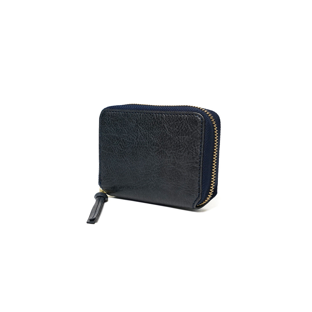 BAFU Leather - Buff Leather - Accordion Round Zipper Mini Wallet LZKM788