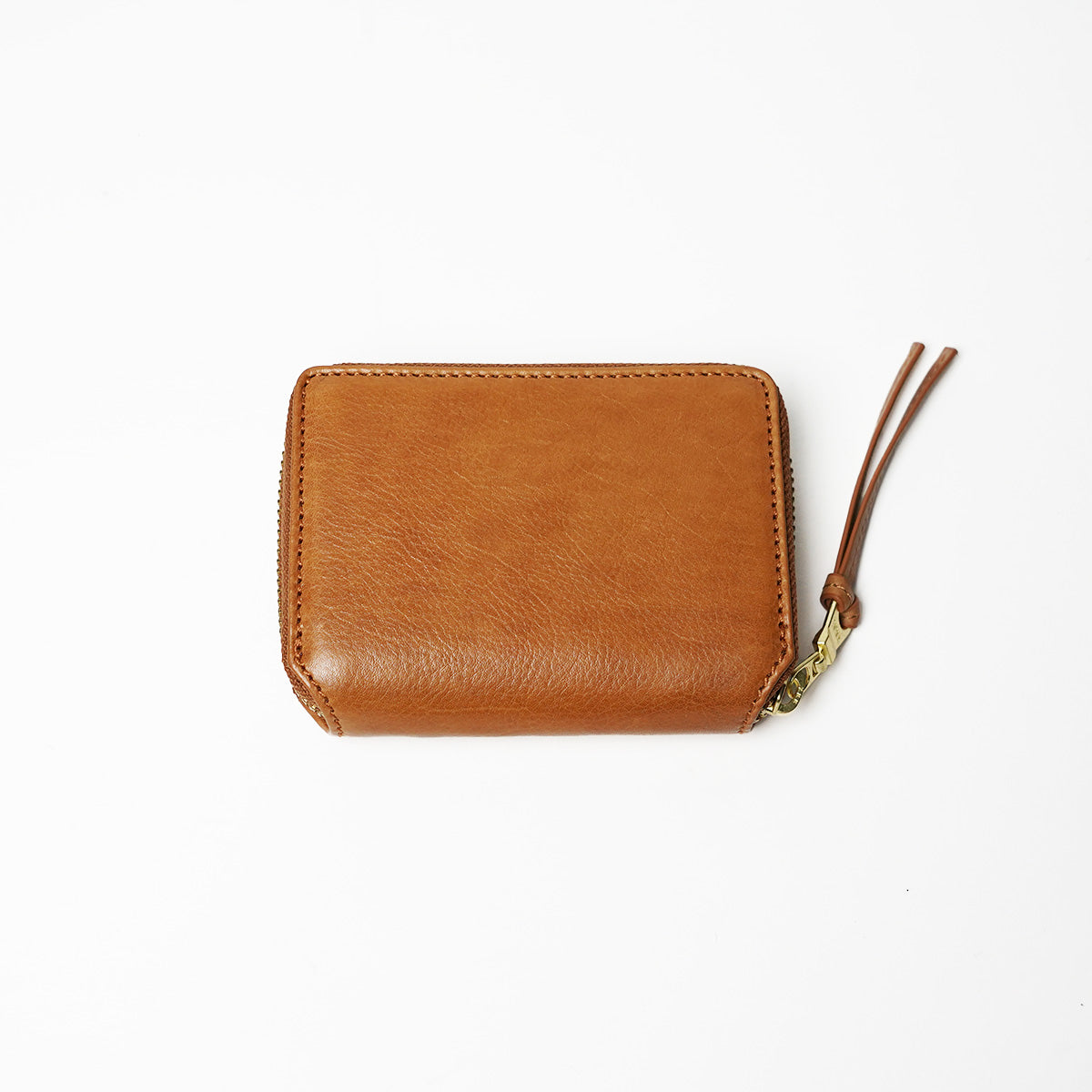 BAFU Leather - Buff Leather - Accordion Round Zipper Mini Wallet LZKM788