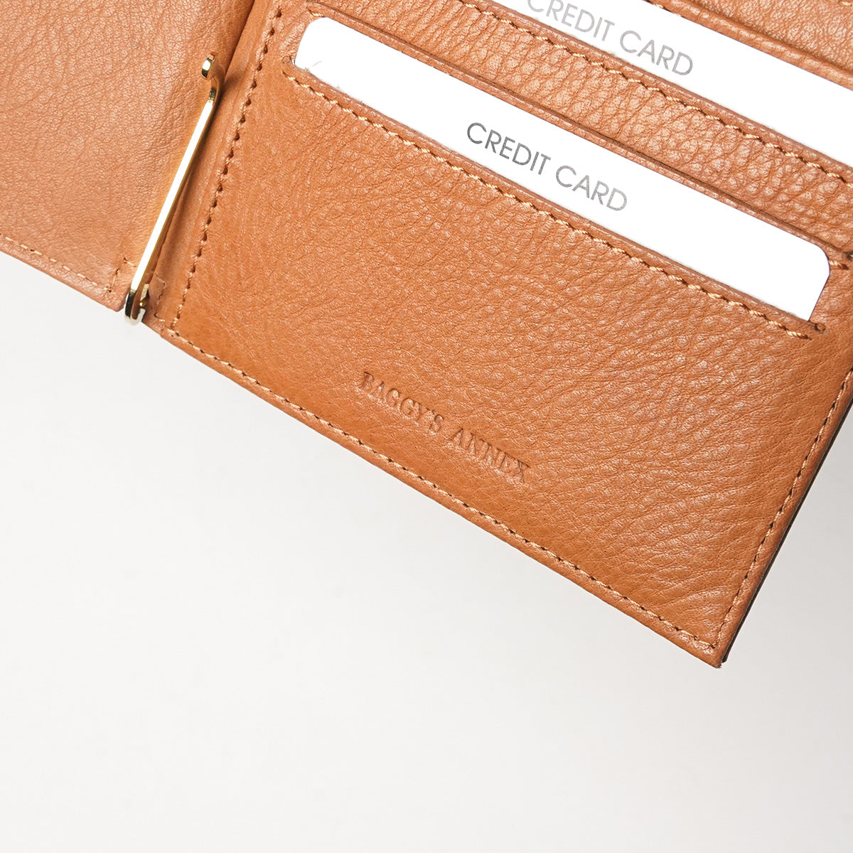 BAFU Leather - Buff Leather - Bill Clip with Coin Purse LZKM789