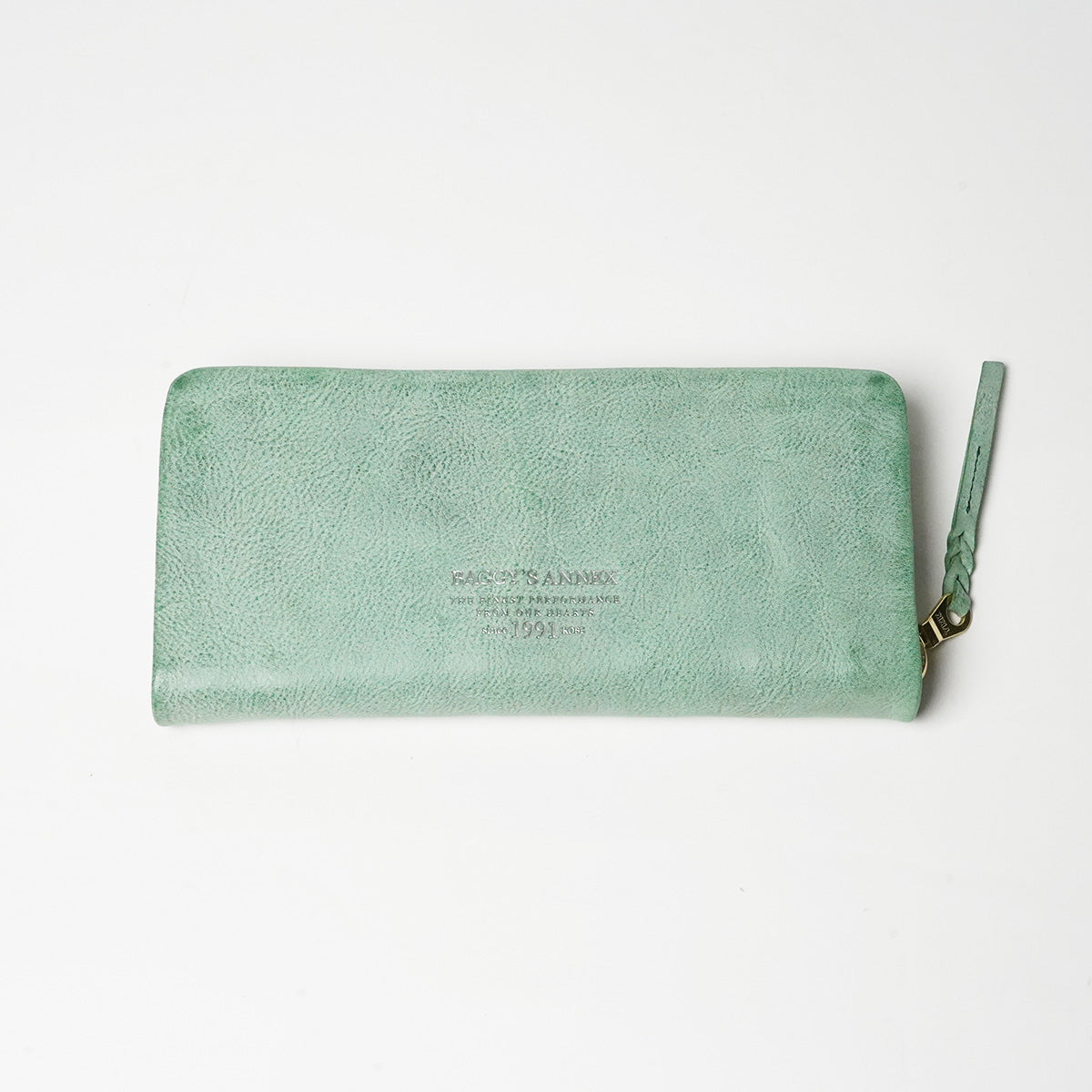FOG Leather Round Zipper Long Wallet LZYS7000
