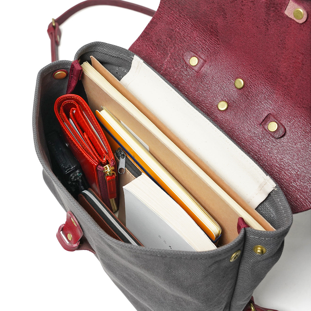 防水ドゥーマン フラップ付きミニリュックサック SMIC018m