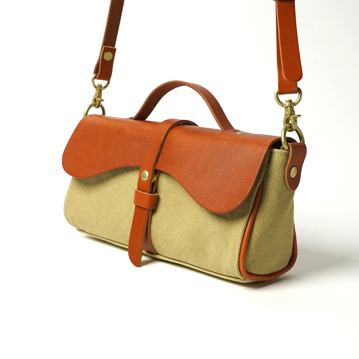 防水ドゥーマン フラップ付きミニショルダーバッグ SMIC022m