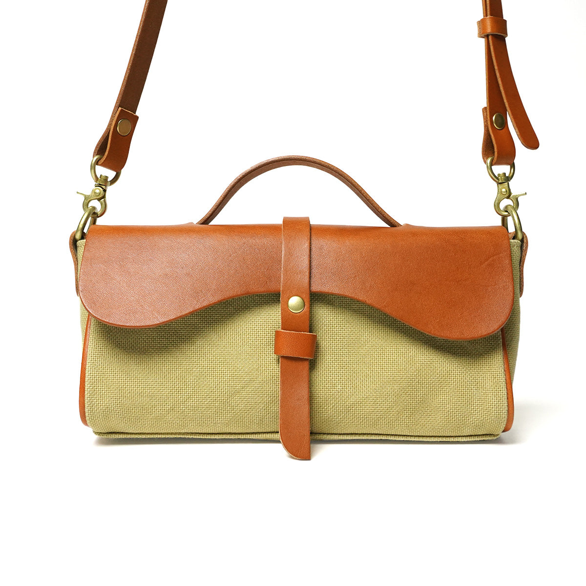 防水ドゥーマン フラップ付きミニショルダーバッグ SMIC022m