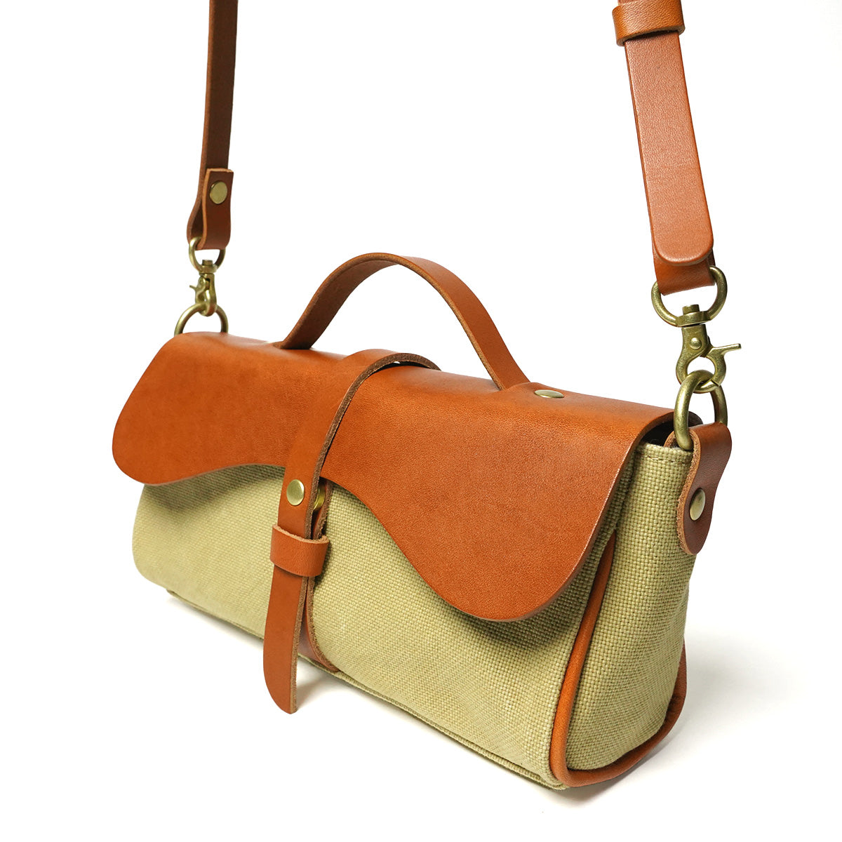 防水ドゥーマン フラップ付きミニショルダーバッグ SMIC022m