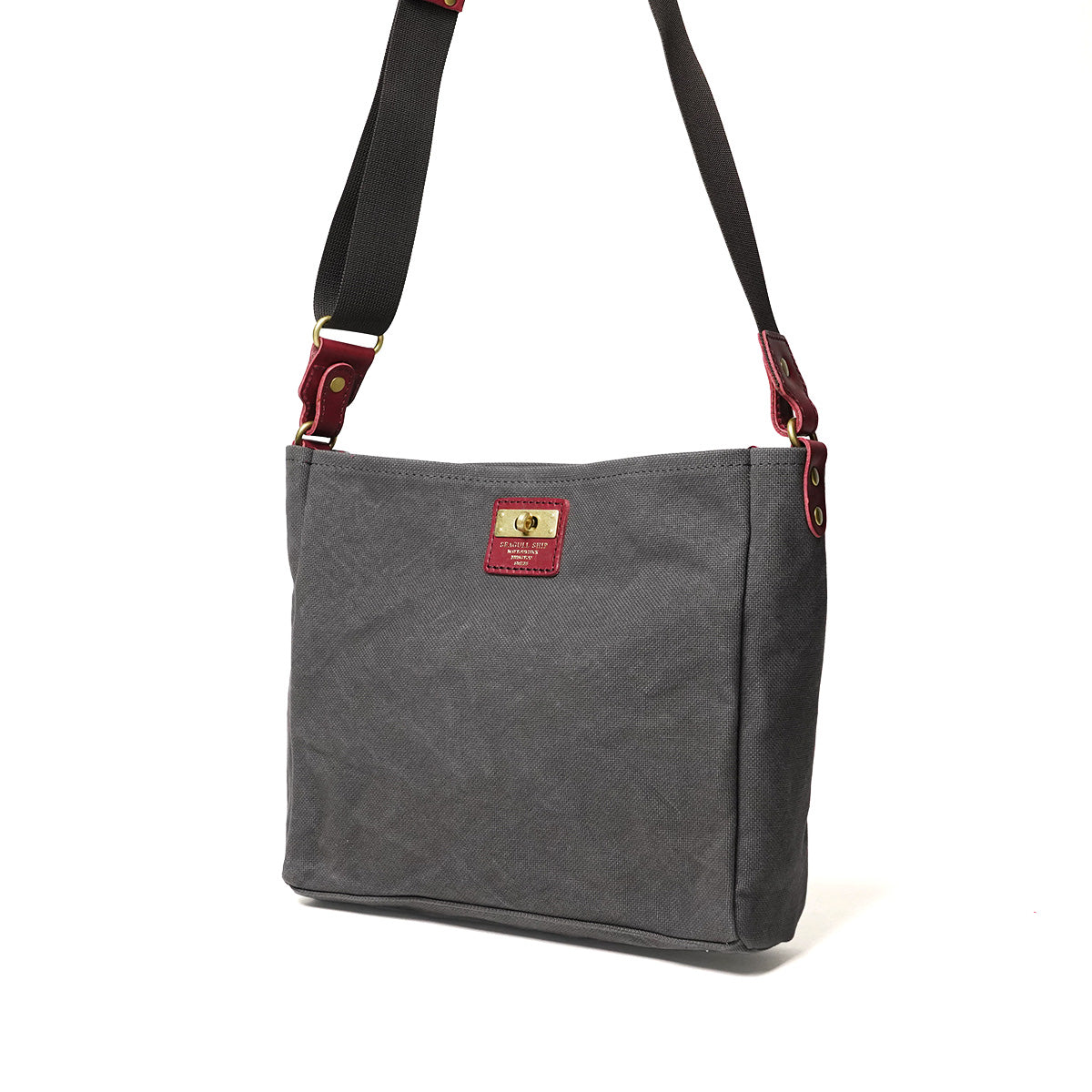 防水ドゥーマン ターンロック ショルダーバッグ SMIC048