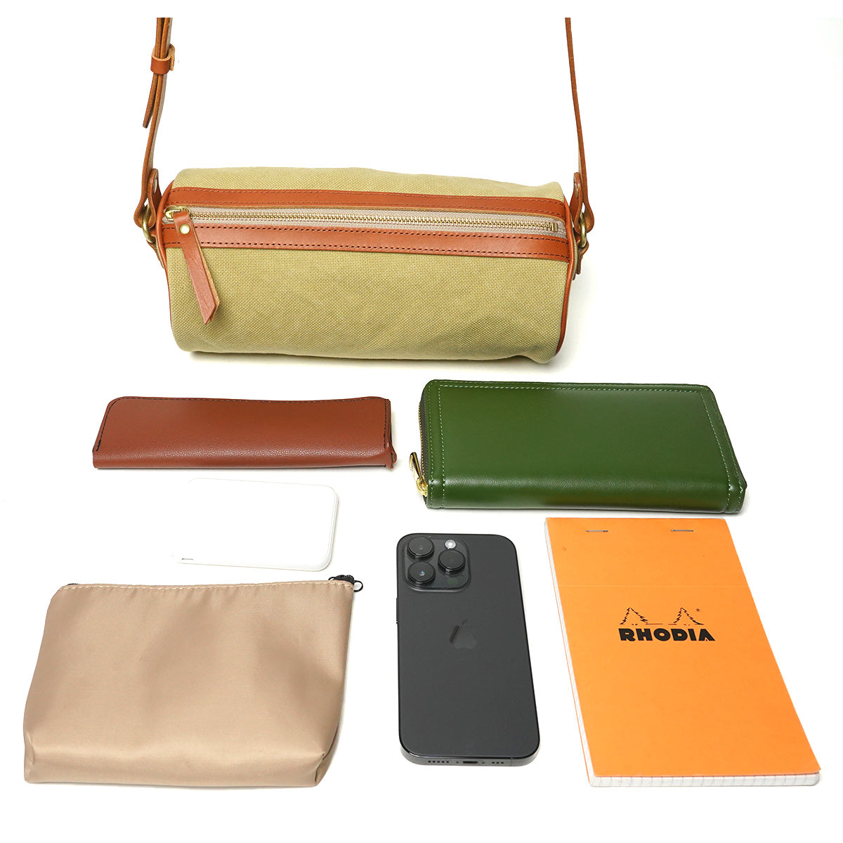 防水ドゥーマン シリンダーショルダーバッグ SMIC080