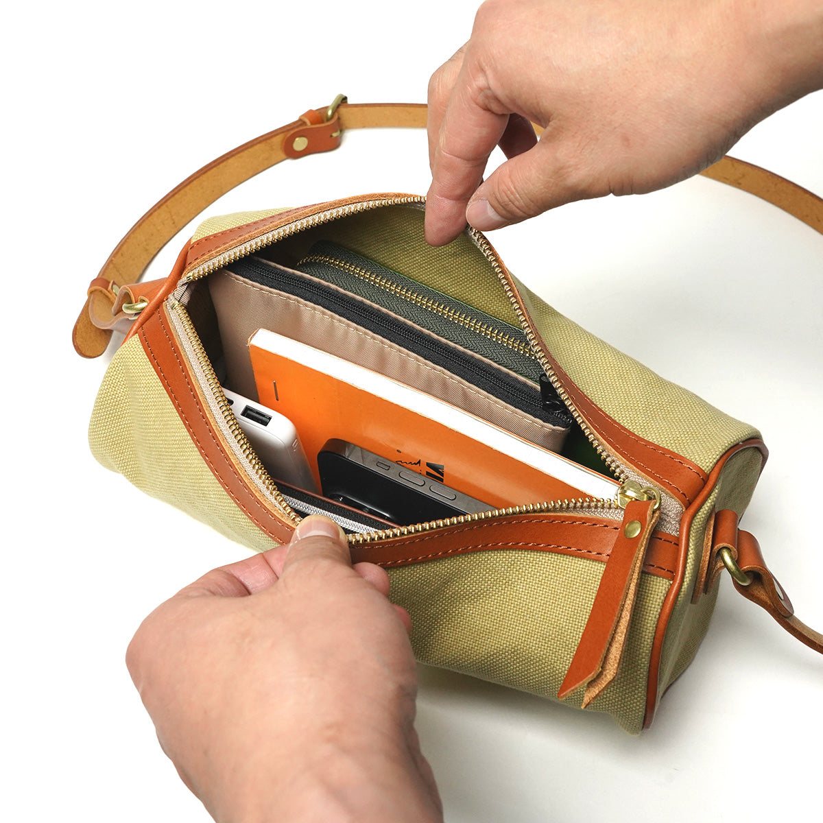 防水ドゥーマン シリンダーショルダーバッグ SMIC080