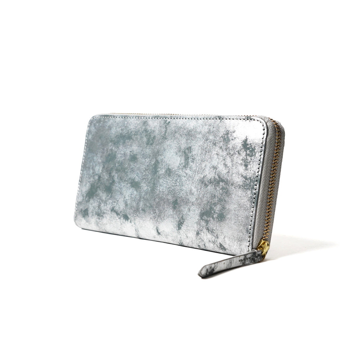 Art.BISANZIO Puttini Attillio Italy -Bizanzio- Round Zip Long Wallet SZKM61