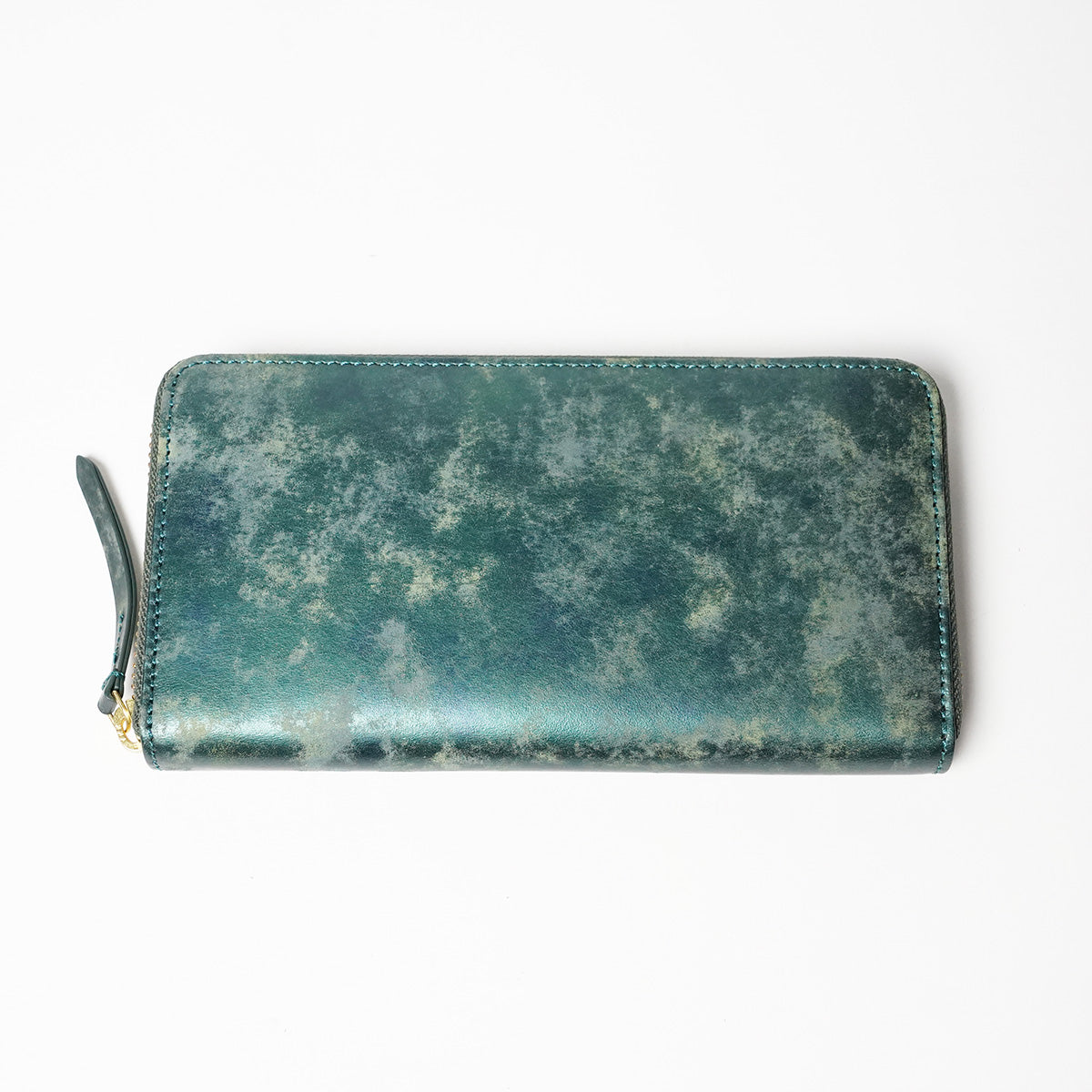 Art.BISANZIO Puttini Attillio Italy -Bizanzio- Round Zip Long Wallet SZKM61