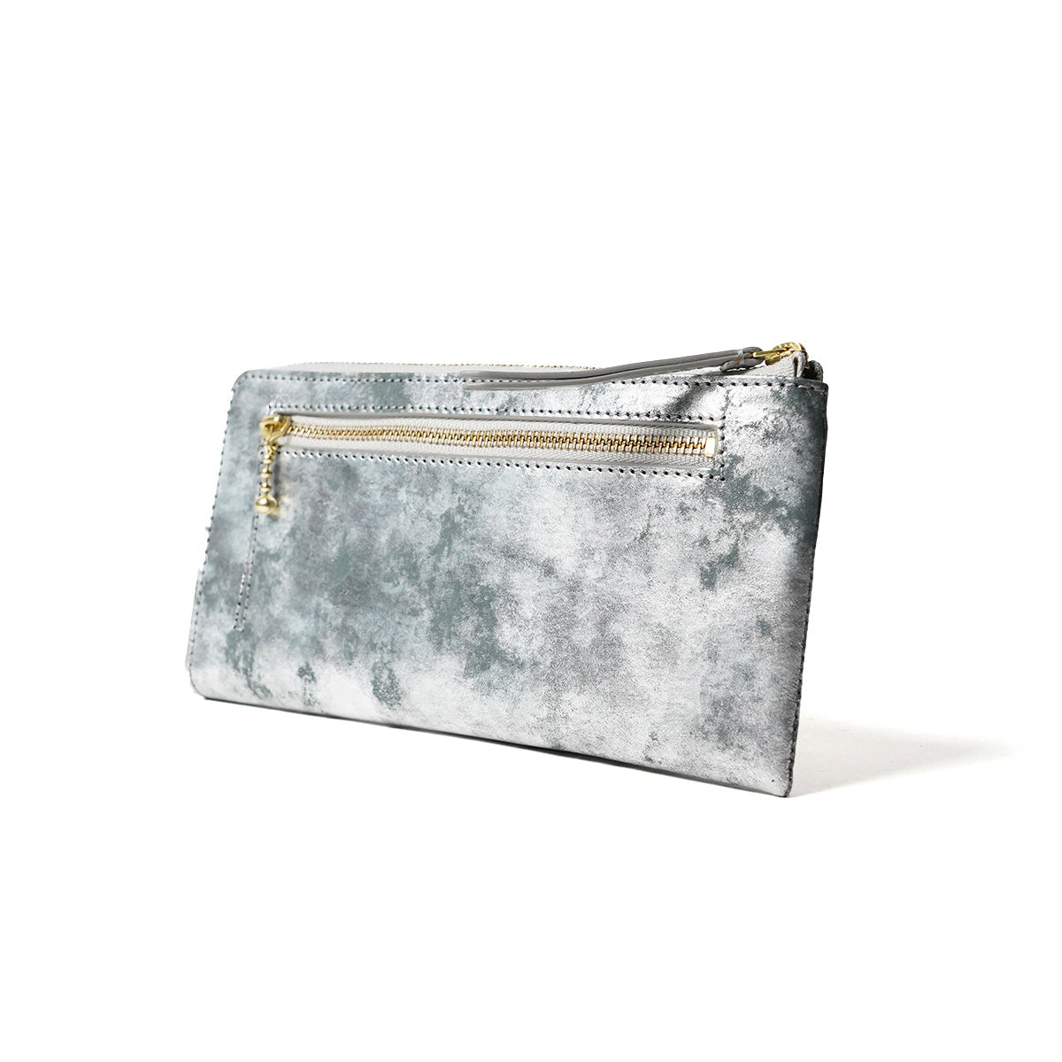 Art.BISANZIO Puttini Attillio Italy -Bizanzio- L-shaped zipper long wallet SZKM62