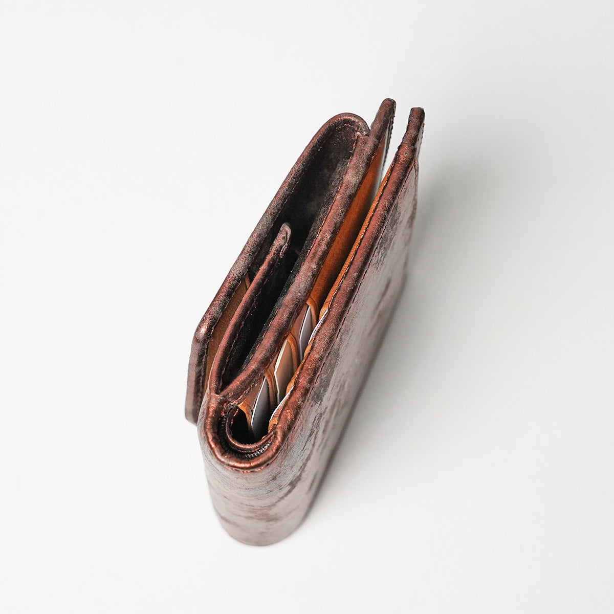 Art.BISANZIO Puttini Attillio Italy -Bizanzio- Bifold Wallet SZKM64