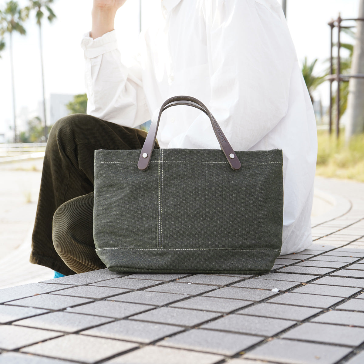 フェイス ミニトートバッグ YNM1300