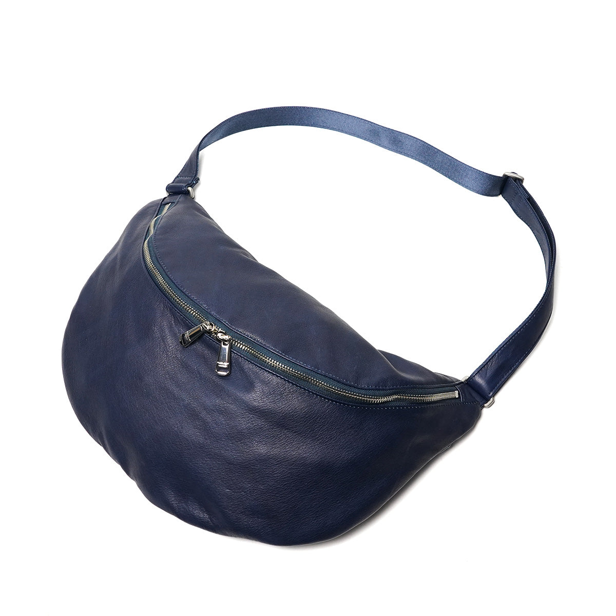 INDIGO -藍染めレザー- MOON SHOULDER BAG YNM1500