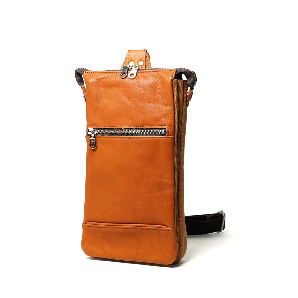 グローブレザー タテ型ボディバッグ YNM210