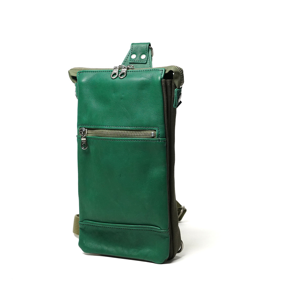 グローブレザー タテ型ボディバッグ YNM210