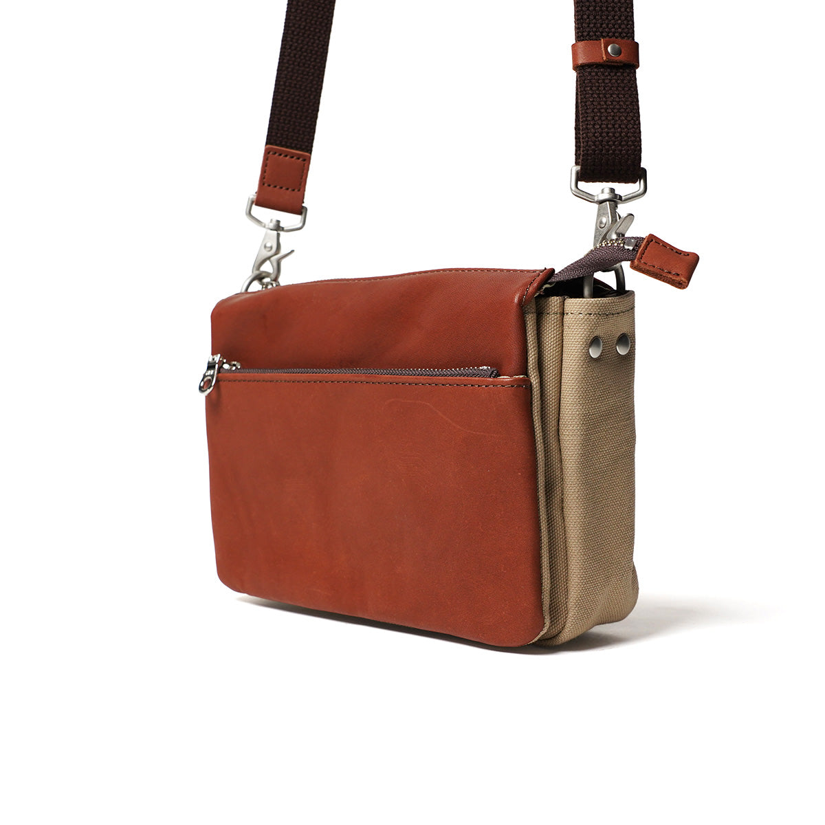 グローブレザー ヨコ型ミニショルダーバッグ YNM233