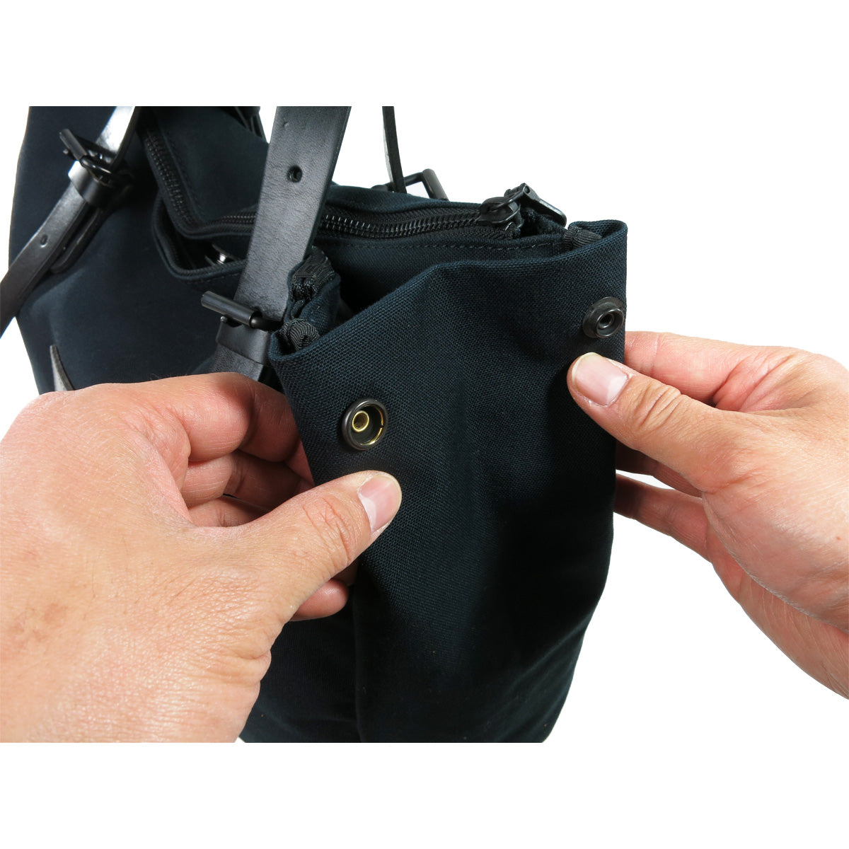 BLACK - Black - Tote Bag L YNM410