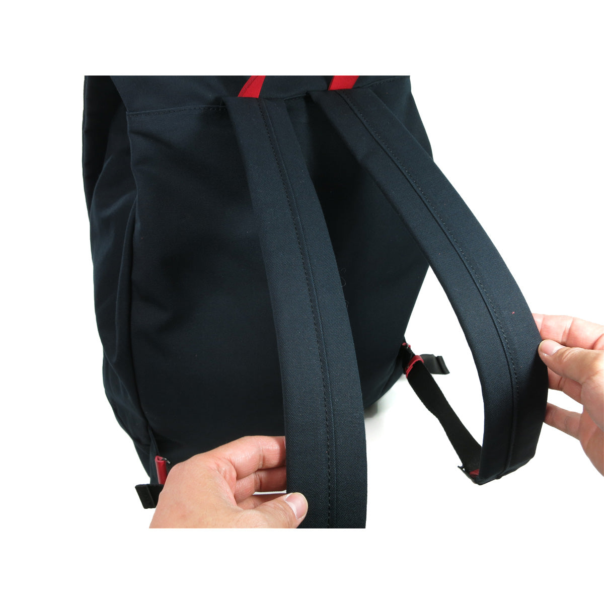 BLACK - Black - Big Size Backpack YNM411