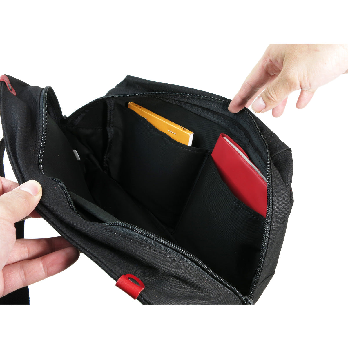 BLACK - Black - Big Size Body Bag YNM416