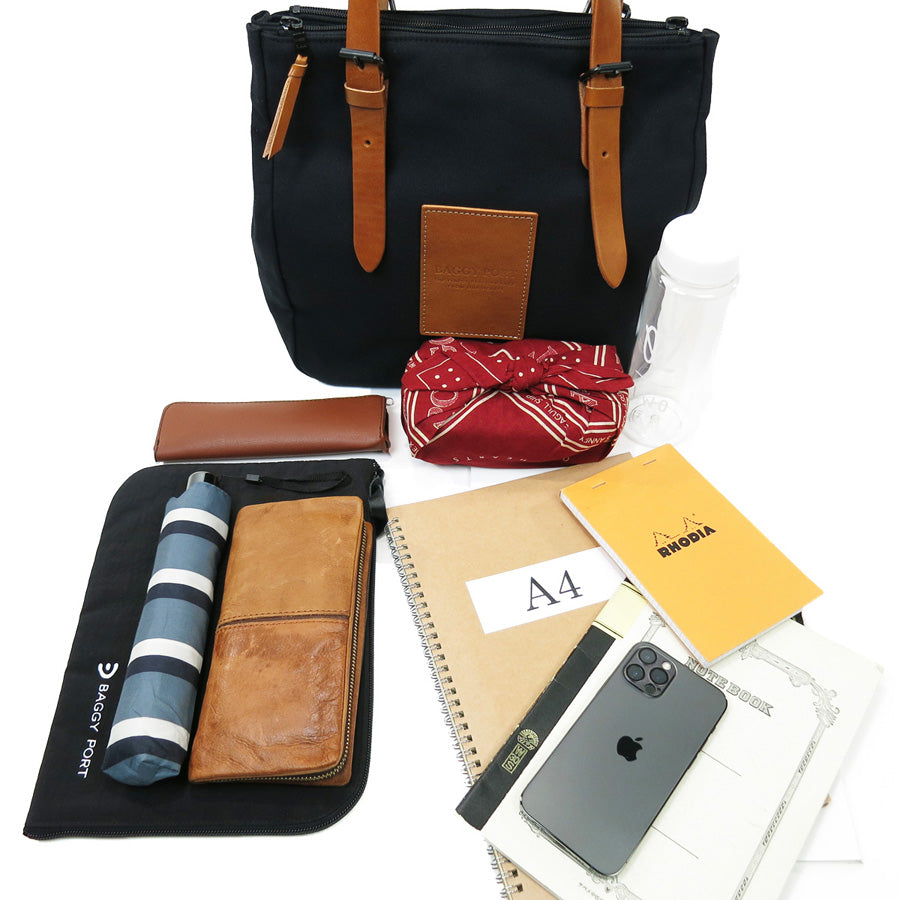 BLACK - Black - Tote Bag M YNM418