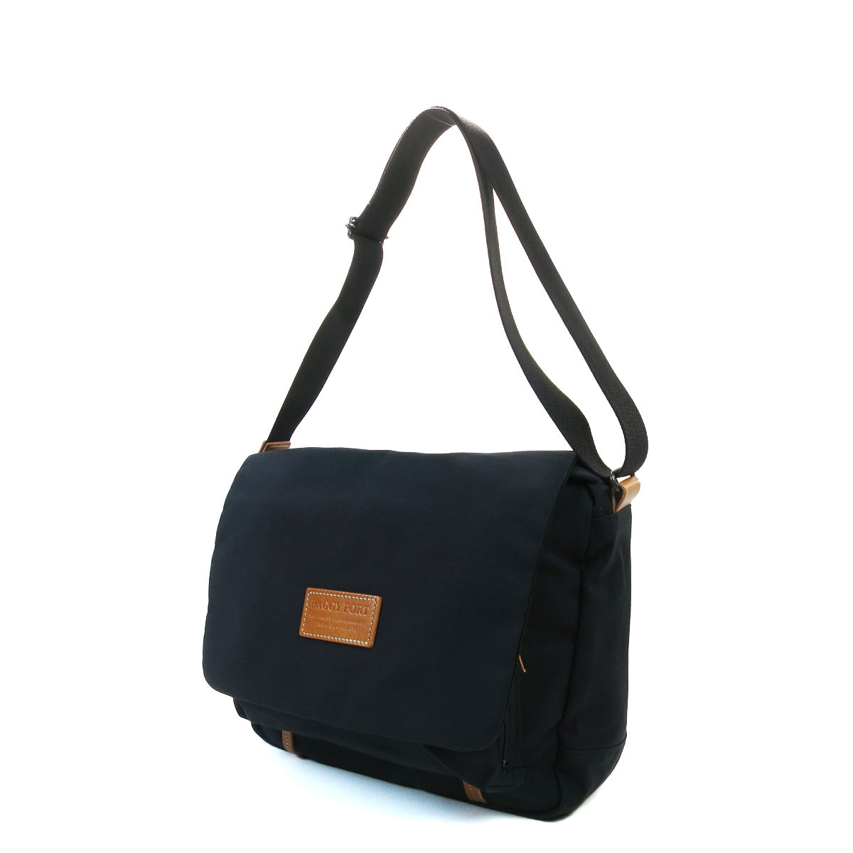 BLACK - Black - Flap shoulder bag YNM419