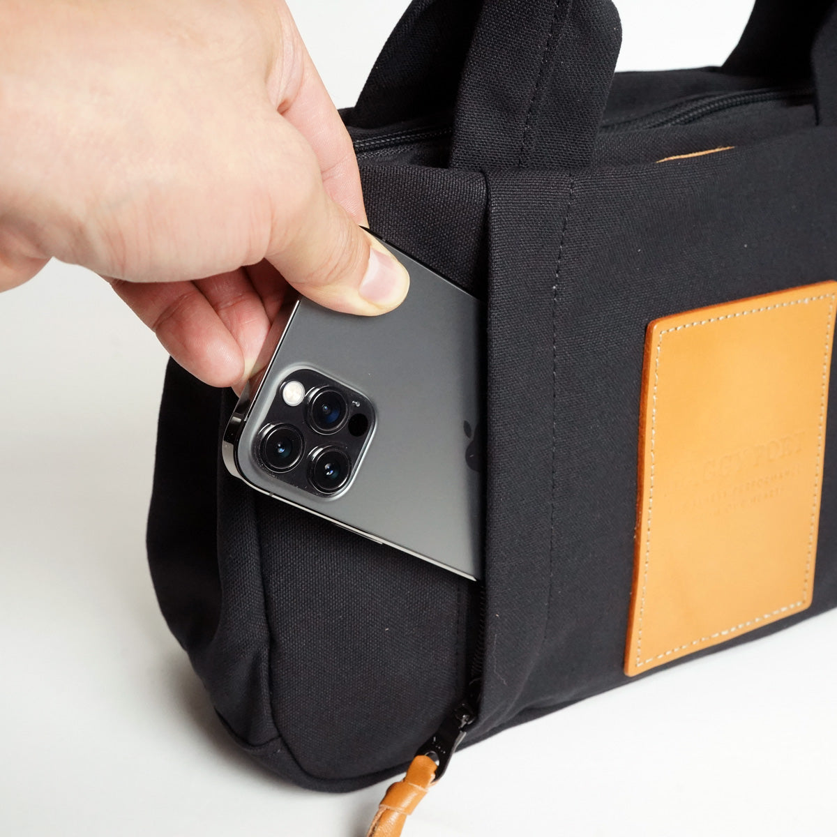 BLACK - Black - Mini Tote Bag M YNM424