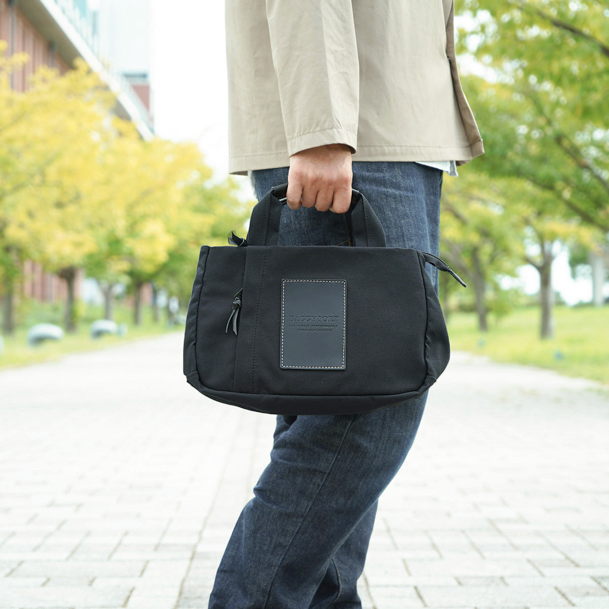 BLACK - Black - Mini Tote Bag M YNM424