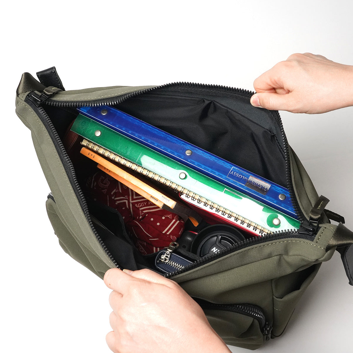 MINOTECH -Minotech Layer- Shoulder Bag, Large, YNM5605