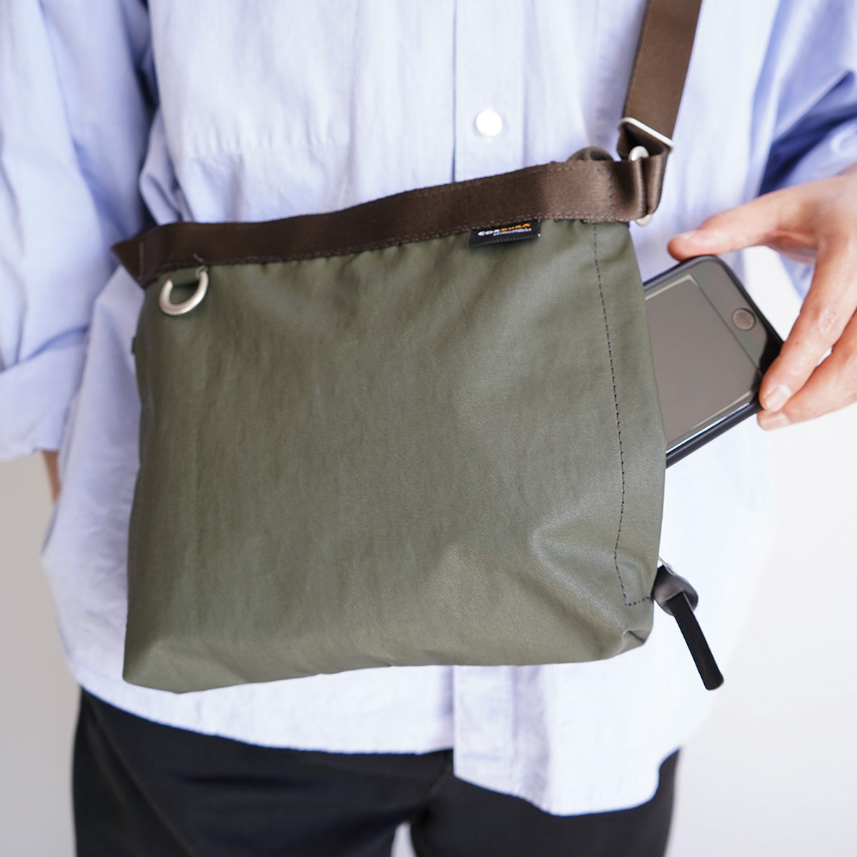 GRINZA - Grinza - Vertical Mini Shoulder Bag YNM682