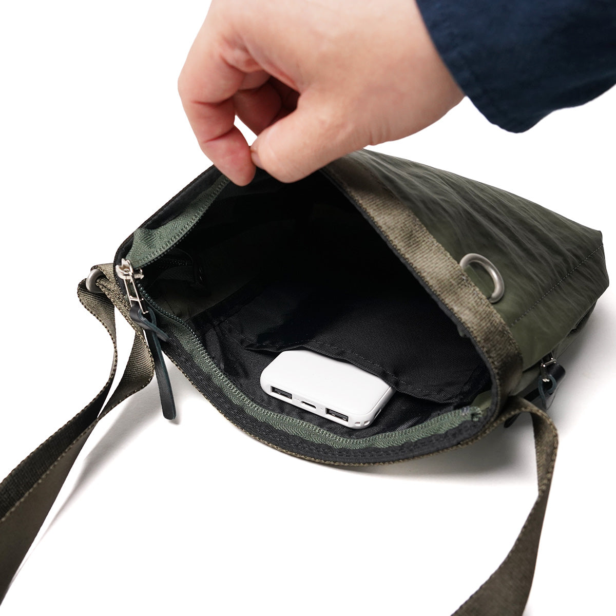 GRINZA - Grinza - Vertical Mini Shoulder Bag YNM682
