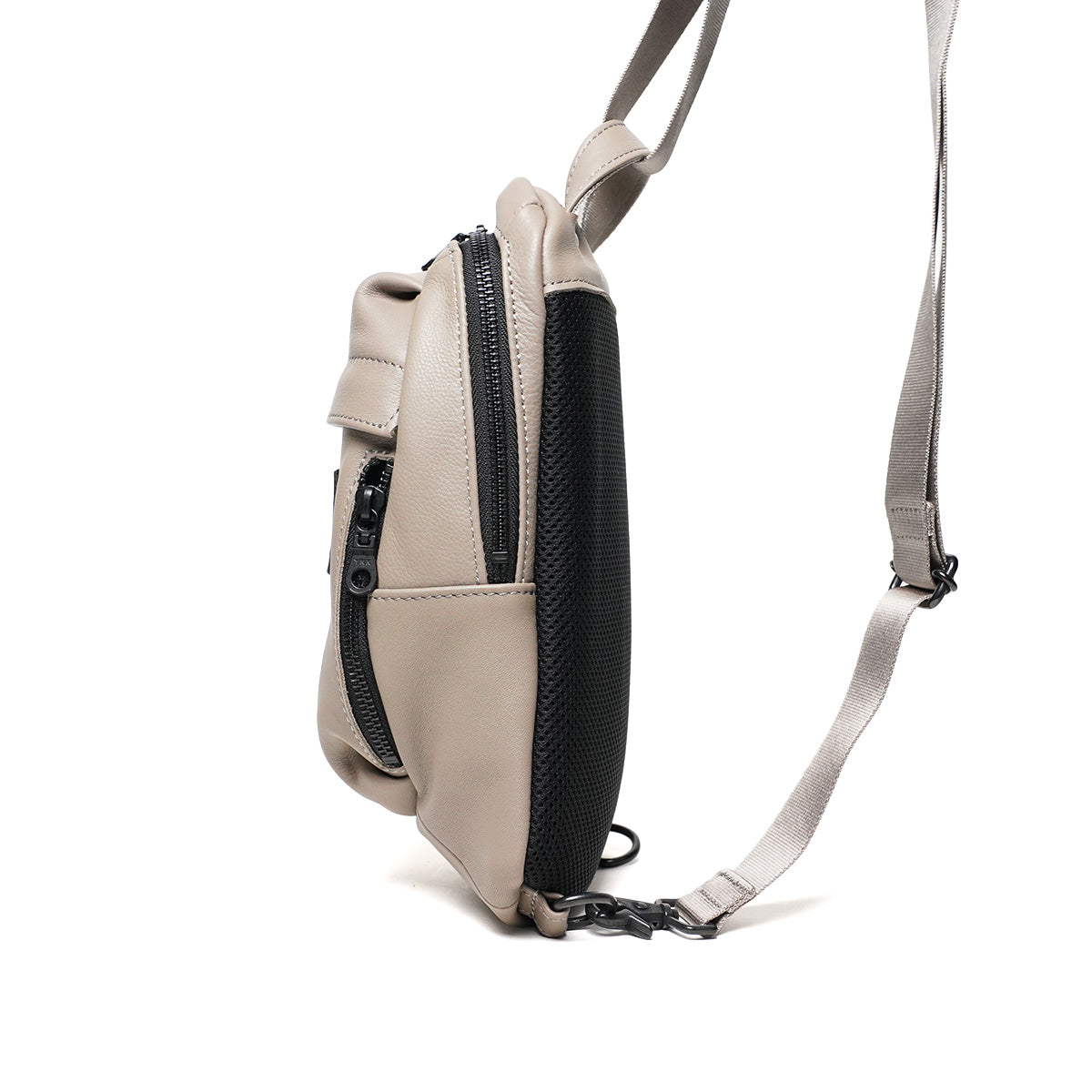 オイルソフトレザー タテ型 ボディバッグ YNM991