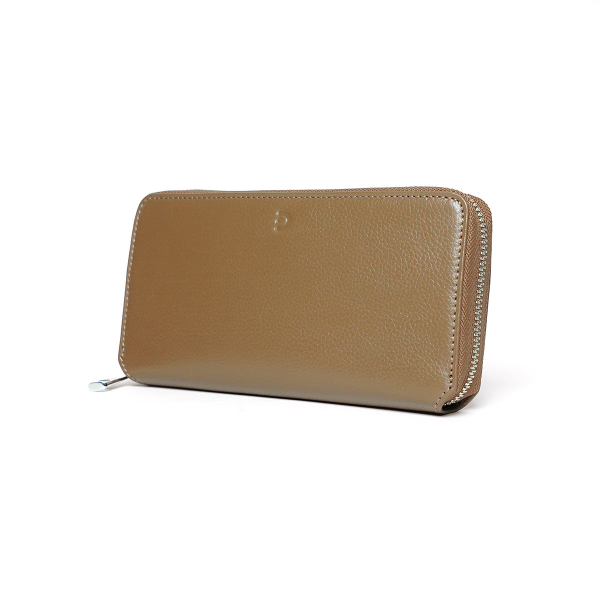 エンボスシュリンク ラウンドファスナー長財布 ZKM100