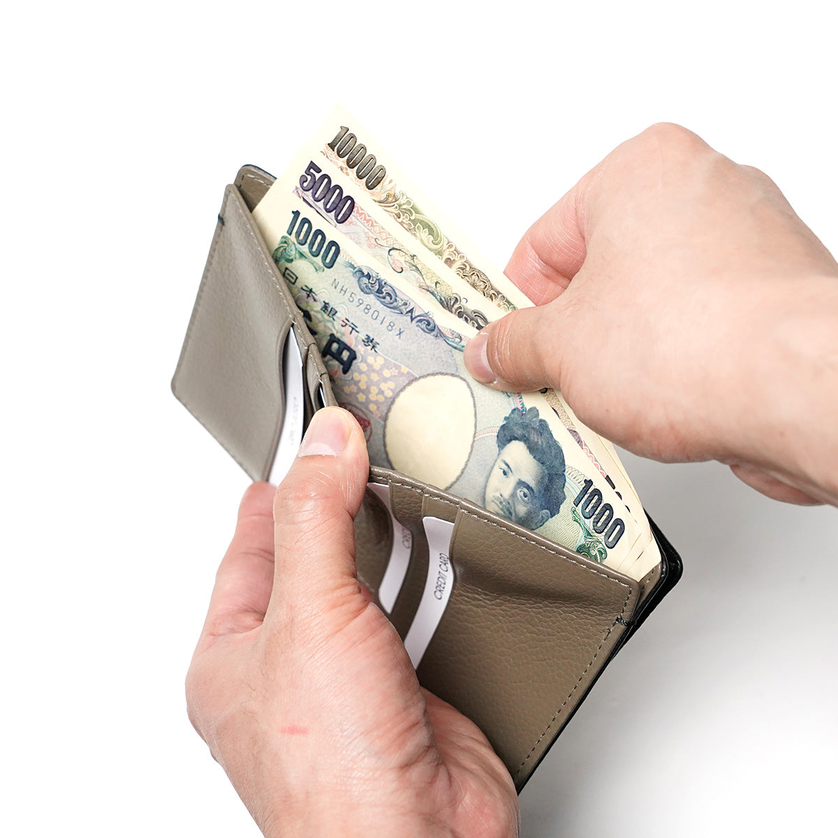 エンボスシュリンク コンパクト ミニ財布 ZKM105