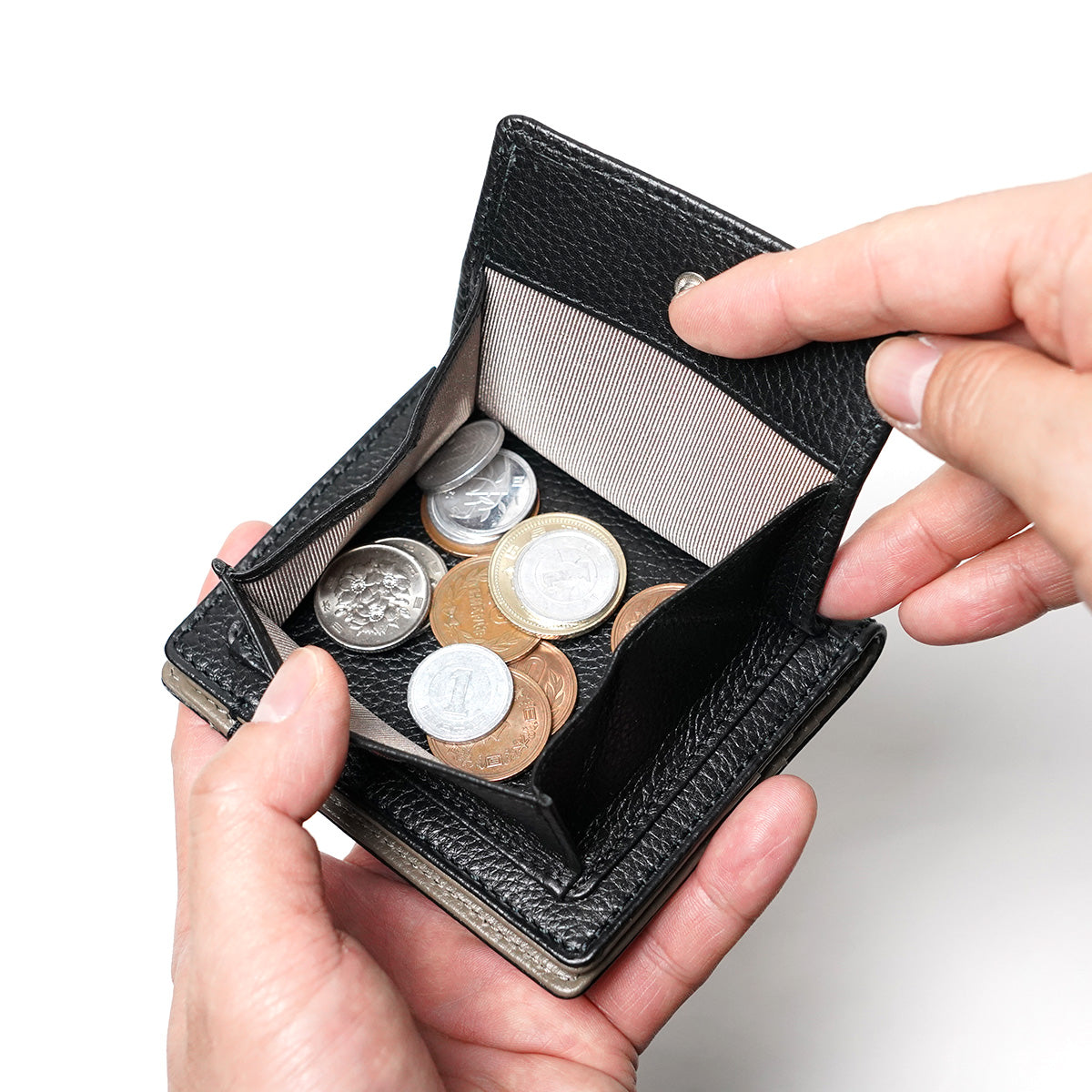 エンボスシュリンク コンパクト ミニ財布 ZKM105