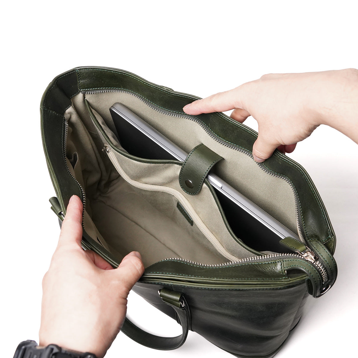 OIL PULLUP -プルアップ- ビジネストートバッグ ZKM4002