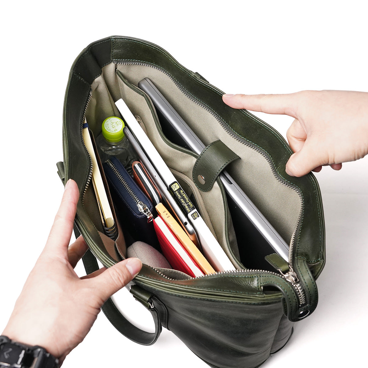 OIL PULLUP -プルアップ- ビジネストートバッグ ZKM4002