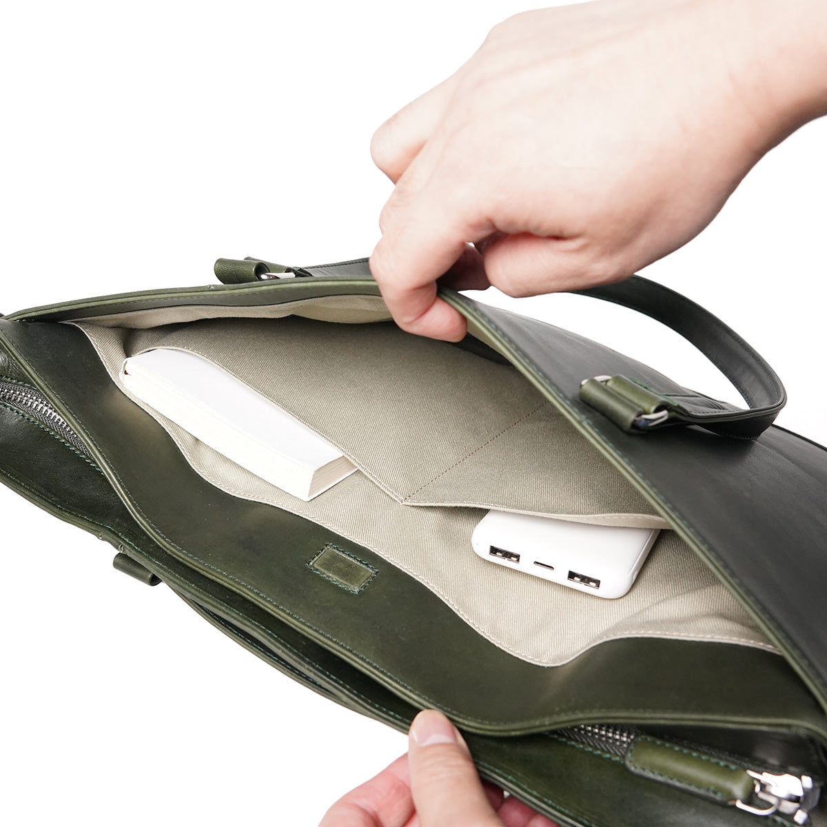 OIL PULLUP -プルアップ- ビジネストートバッグ ZKM4002