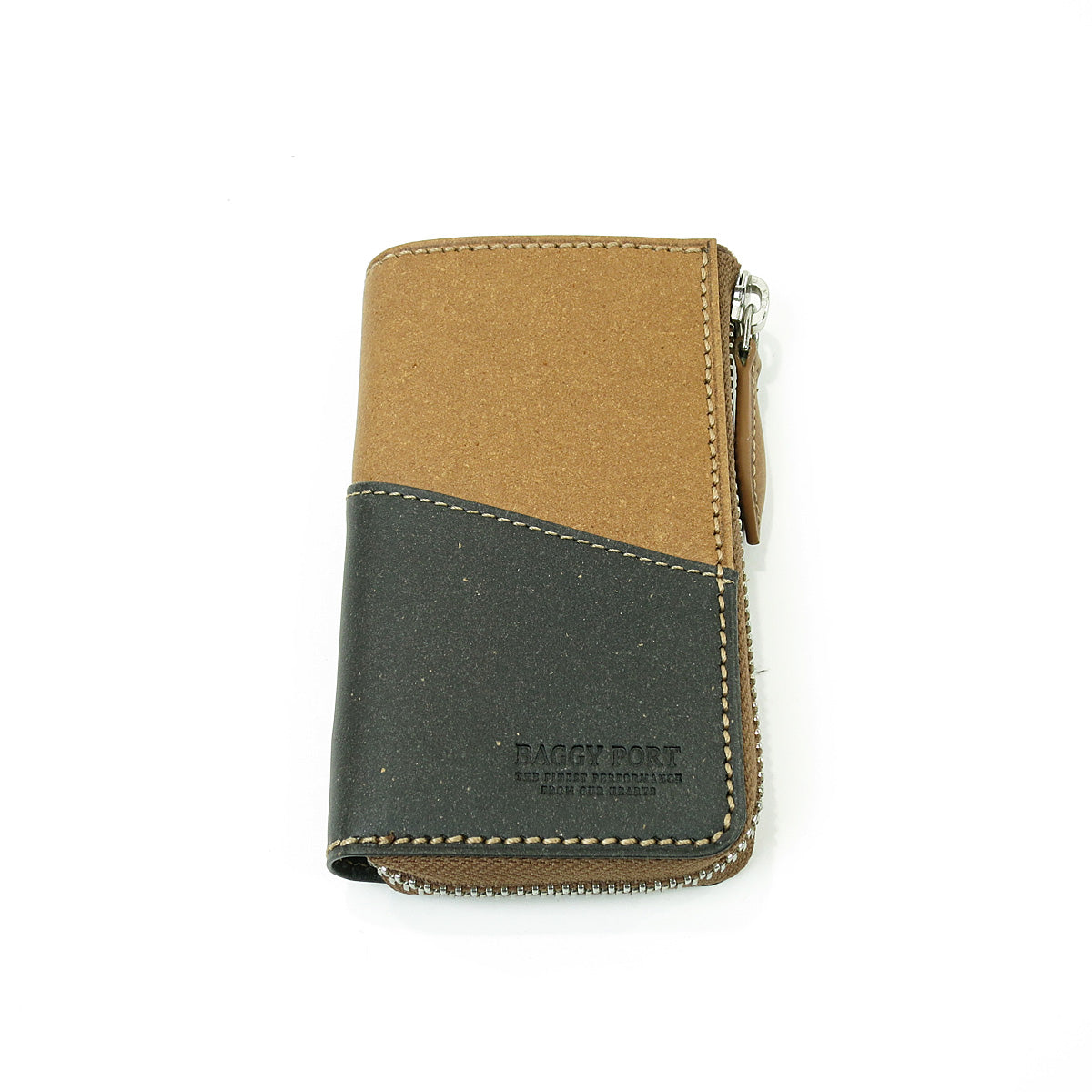 Recycled Leather Smart Key Compatible Key Case ZKM605