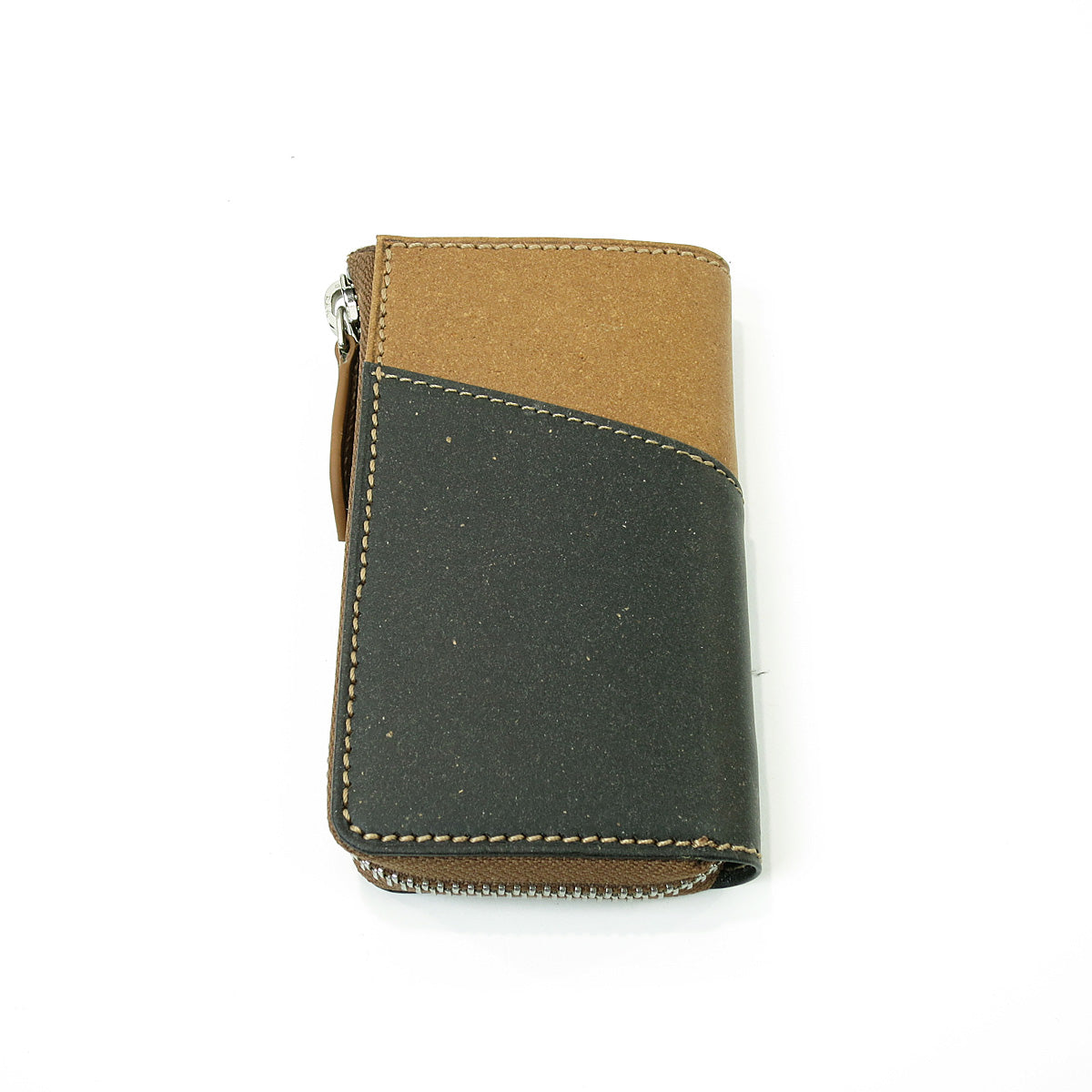 Recycled Leather Smart Key Compatible Key Case ZKM605
